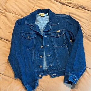 Vintage Rustler Indigo Denim Jacket